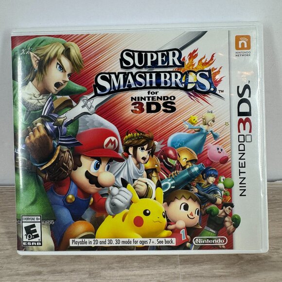 Super Smash Bros Nintendo 3DS Complete Tested Works Great - Picture 1 of 4